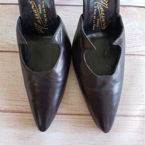 EXTREMELY RARE 1980's Maison Massaro x Chanel Heel - Picture 8 of 15